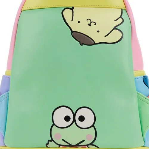 Vista 7 de Loungefly Sanrio Hello Kitty and Friends - Bolso de hombro con doble correa para mujer Multi