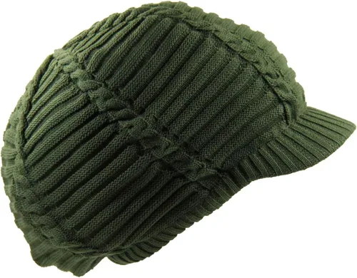 Vista 30 de RW Gorro de punto acanalado clásico Rasta 100% algodón