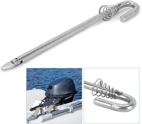 Vista 3 de Terisass Accesorios de motor fuera de borda - 6894316000 Motores fuera de borda Motor Inclinación Varilla Pin Lock Soporte para T9.9/T15/T20/T25/T30