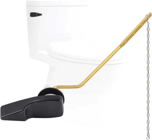 Vista 11 de Kit de repuesto de manija de inodoro de metal universal de montaje lateral compatible con American Standard/Mansfield/Gerber/TOTO/Kohler inodoro