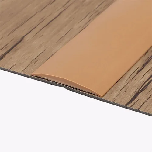 Vista 11 de Tira de transición de piso de 3.2 pies, tiras autoadhesivas para cubierta de piso, transiciones de piso, tira de piso laminada, tira divisora plana