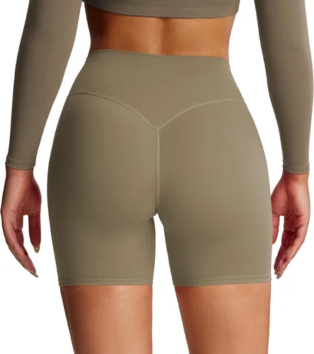 Vista 41 de Aoxjox Pantalones cortos Metamorph Deep V de 6" Azul (Cascade Blue)