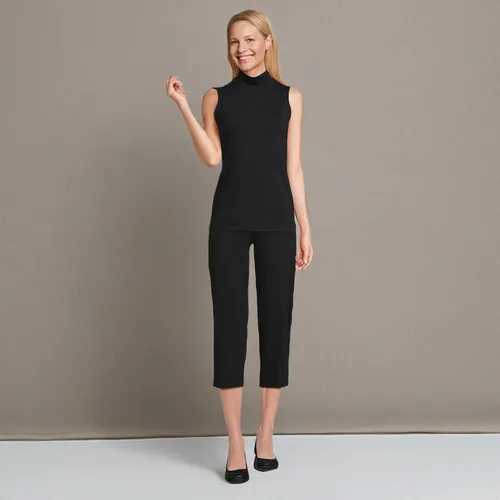 Vista 7 de Lands' End Pantalones cortos de tiro medio Starfish para mujer
