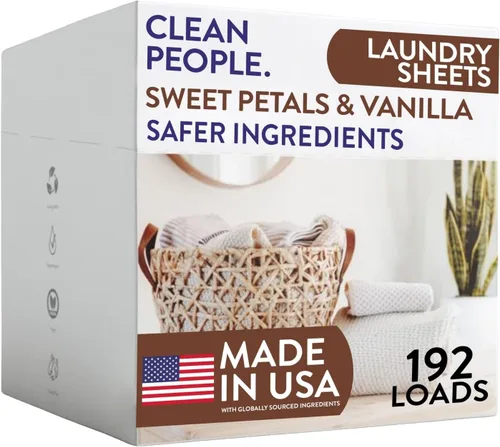 Vista 30 de The Clean People Hojas de detergente para ropa – Jabón de lavandería – Ultra concentrado, embalaje reciclable, combate las manchas – Mañana