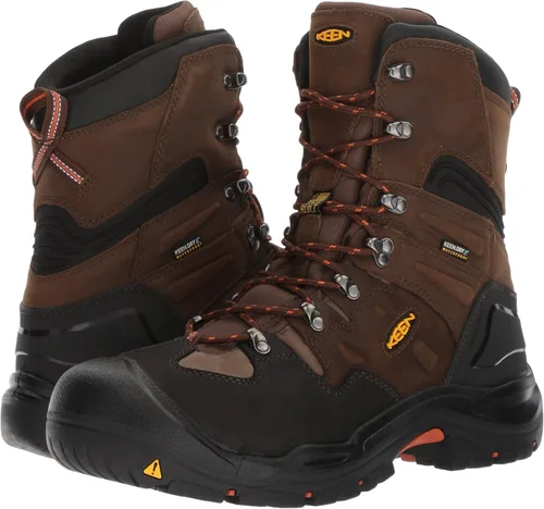Vista 7 de KEEN Utility Coburg - Zapatos de trabajo impermeables con punta de acero de 8 pulgadas