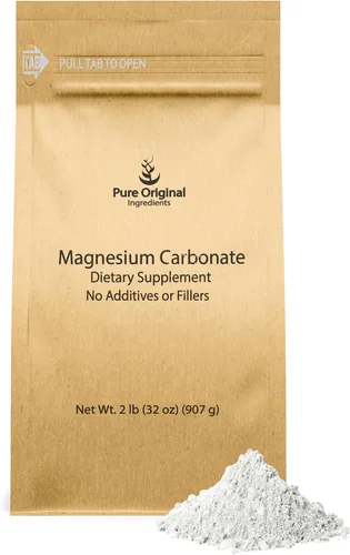 Vista 9 de Pure Original Ingredients Carbonato de magnesio (1 lb) Suplemento de magnesio, sin OMG, multiusos