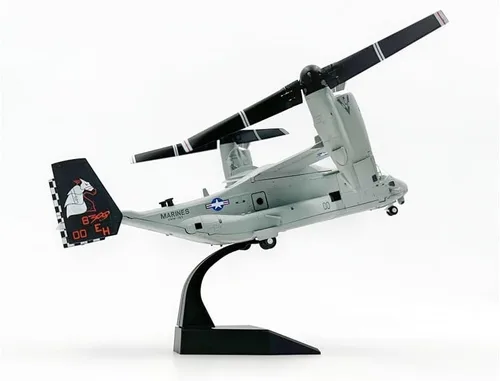 Vista 4 de V-22 Osprey Gray 1/72 Modelo de avión fundido a troquel (mezcla 03)