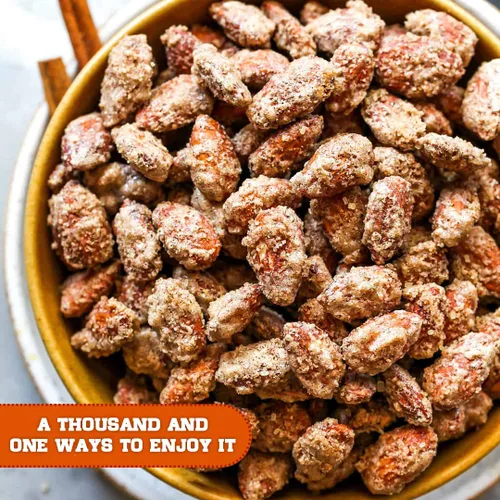 Vista 4 de Almendras, sabrosas y frescas, con cáscara cruda, perfectamente natural, calidad, aumenta tus niveles de energía, mantiene tu piel saludable y joven
