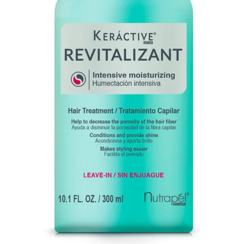 Vista 2 de NUTRAPEL keractive Revitalizant 10.1 fl oz Tratamiento capilar que repara daños de la cutícula y da vida al cabello