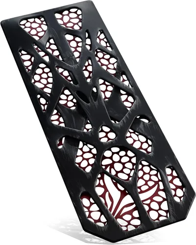 Vista 3 de PowerColor Placa trasera intercambiable Devil Skin - Generativa (para Red Devil 7000 Series)