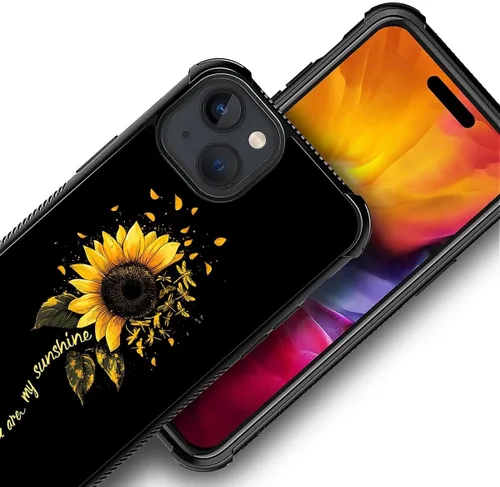 Vista 924 de Funda compatible con iPhone 15, diseño de elefantes africanos, diseño increíble a prueba de golpes, antiarañazos, carcasa trasera de policarbonato