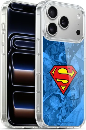 Vista 56 de Head Case Designs Funda de gel con licencia oficial de Superman DC Comics Collage Comicbook Art [protección de grado militar] compatible con Apple