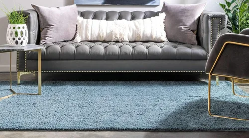 Vista 125 de Unique Loom Studio Colección Solid Shag - Alfombra Urbana Moderna Super Suave y de Felpa