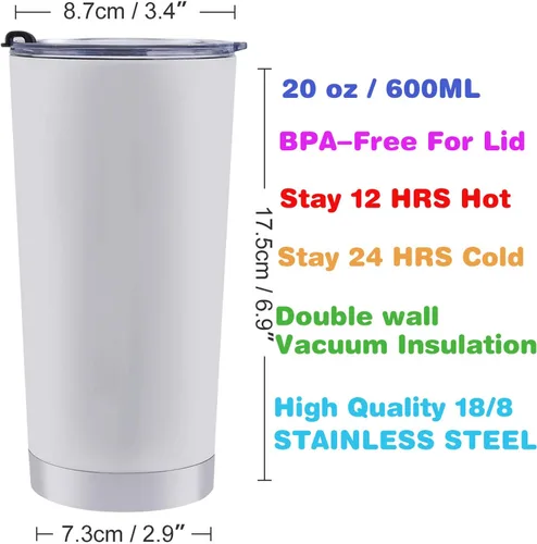 Vista 3 de Vaso de café personalizado con imágenes para papá y mamá, taza de viaje aislada de acero inoxidable con foto personalizada, taza de texto