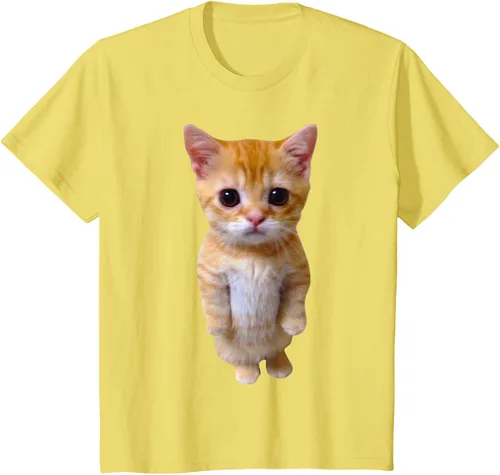 Vista 41 de El Gato Meme Sad Crying Cat Munchkin Kitty Meme Camiseta de moda Small Negro