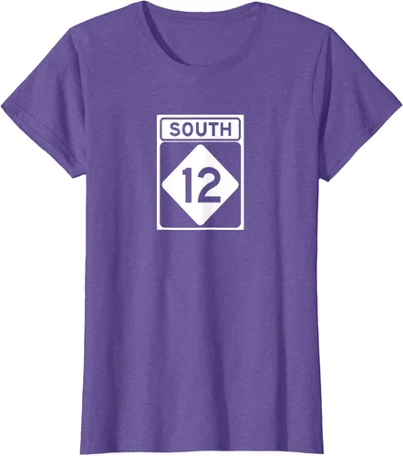 Vista 21 de Highway 12 South NC Outer Banks North Carolina Hwy - Camiseta, Negro, S