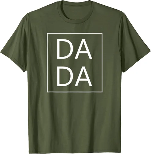 Vista 5 de DADA - Camiseta a juego para el primer día del padre, regalo para papá y mamá, Negro, S