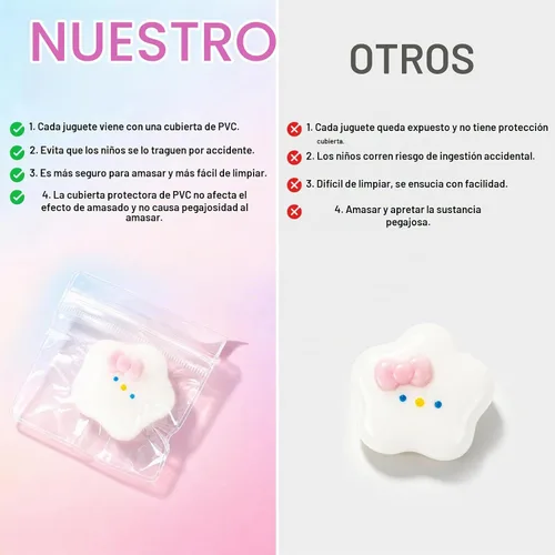 Vista 4 de Paquete de 30 juguetes esponjosos, juguetes sensoriales para aliviar el estrés para niños y adultos, mini animales, frutas, patas, gatos, juguetes