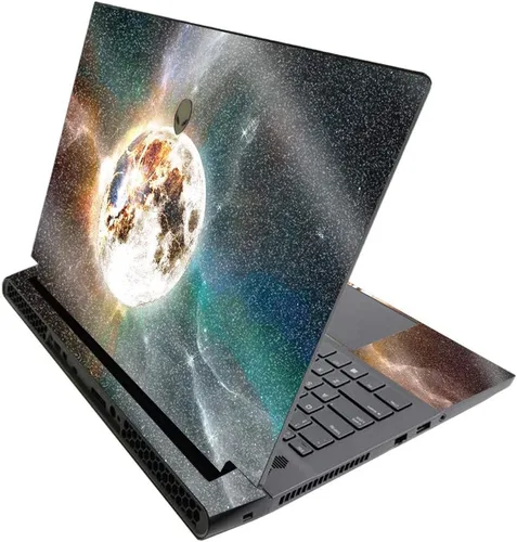 Vista 593 de MightySkins - Skin brillante con purpurina para Alienware M17 R3 (2020) y M17 R4 (2021) - Diversión de los años 90 Acabado duradero con purpurina