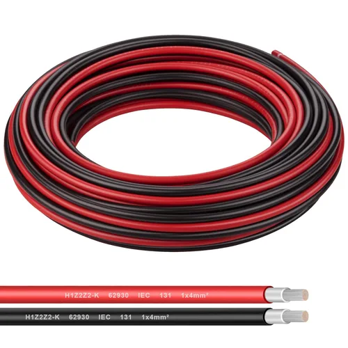 Vista 8 de Cable de extensión fotovoltaico de cobre estañado 8AWG (10 mm²), cable de conexión de panel solar para caravanas al aire libre, lancha automotriz