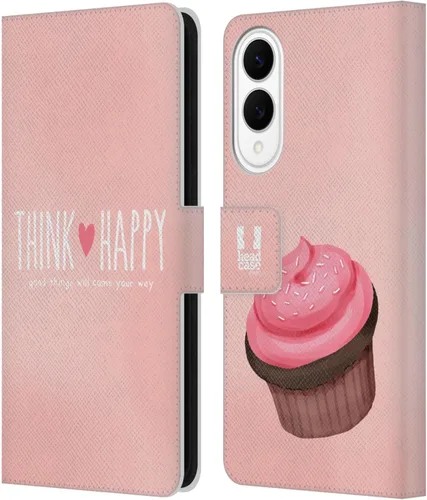 Vista 255 de Head Case Designs Assortment Cupcakes Happiness Leather Wallet Case Compatible with Samsung Galaxy A07 4G Surtido