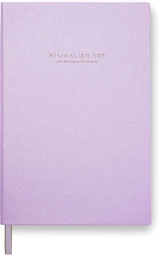 Vista 2 de Minimalism Art, Cuaderno clásico de tapa suave, tamaño grande, composición B5 de 7.6 x 10 pulgadas, 176 páginas, papel grueso de alta calidad