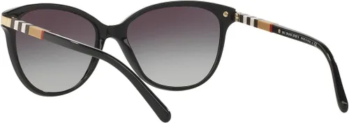 Vista 6 de Gafas de sol para mujer Burberry, negro(Black / Gray Gradient)