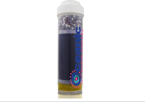 Vista 5 de Cartucho de filtro alcalino - para filtración de encimera y debajo del fregadero KDF 55, bolas de cerámica alcalina mineral de carbono