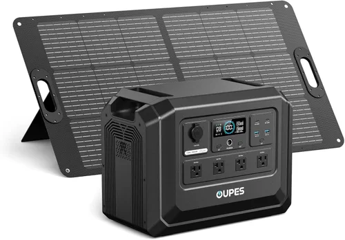 Vista 11 de OUPES Mega 1 Lite - Estación de energía portátil de 1024 Wh 2000 W
