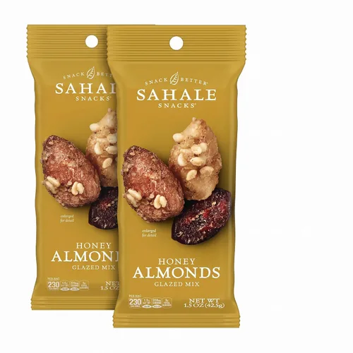 Vista 8 de Sahale Snacks - Mezcla glaseada de nueces de macadamia, anacardos, vainilla y mandarina, 4 onzas (paquete de 6)
