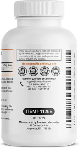 Vista 7 de Bronson Vitamina K2 como MK-7 Menaquinona 100 mcg sin OGM, 120 cápsulas