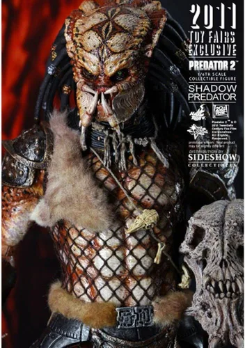 Vista 3 de Hot Toys Predator Toy Fair 2011 - Figura de acción exclusiva a escala 1/6 Shadow Predator