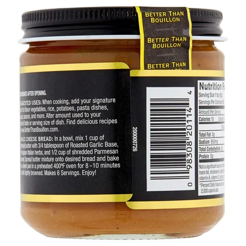 Vista 2 de Better Than Bouillon - Sazonador con base de ajo asado, 8 onzas