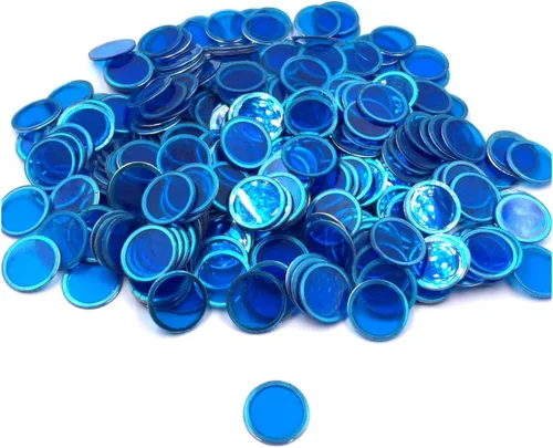 Vista 8 de Tapp Collections Fichas transparentes de bingo 300-pk