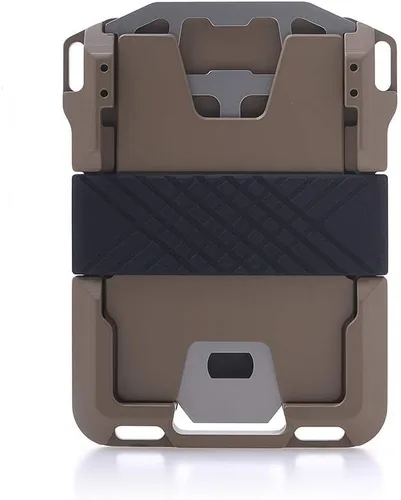 Vista 2 de Dango - Cartera M1 Maverick de aluminio mecanizado CNC, bloqueo RFID, fabricada en Estados Unidos