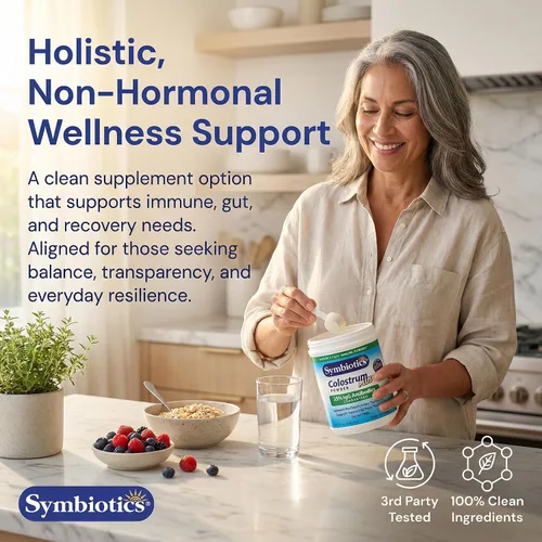 Vista 7 de Symbiotics Colostrum Plus Powder - Soporte de recuperación inmune y muscular, 25% de inmunoglobulinas IgG, resistencia al entrenamiento y salud