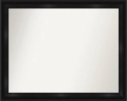 Vista 282 de Amanti Art Espejo personalizado, gran espejo de baño estrecho, espejo de pared o espejo de tocador de baño sobre el fregadero (24 x 24 pulgadas)