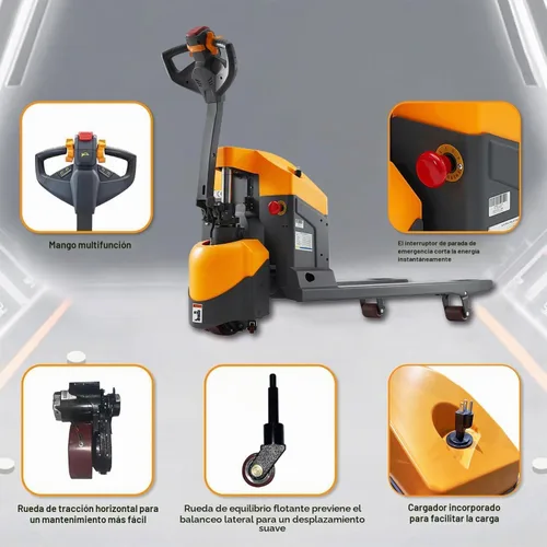 Vista 4 de APOLLOLIFT Gato eléctrico de la plataforma, capacidad de 3300lbs 6-8H