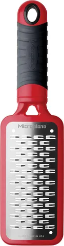 Vista 4 de Microplane Home Series Rallador de queso (extra grueso, rojo)