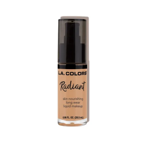 Vista 6 de L.A. COLORS Maquillaje Líquido Radiante, Beige CLM388