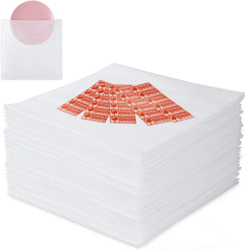 Vista 6 de Bolsas de espuma de 8 x 10 pulgadas, 200 bolsas de espuma de cojín para mudanza y almacenamiento. Hacer que el embalaje se mueva y el transporte