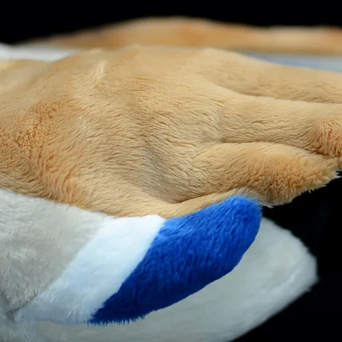 Vista 5 de lilizzhoumax Animal de peluche de pato real, peluche súper suave, juguetes para niños, juguetes para niñas, regalo para niños, almohada de pato