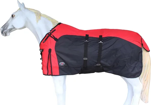 Vista 2 de 60 "1200D Participación Impermeable Caballo de Lluvia Hoja Luz Invierno Manta Forro Polar 381LG