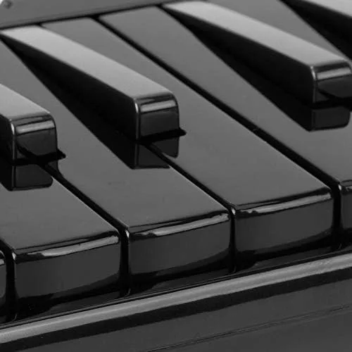 Vista 8 de Teclado de piano de boca melódica de 37 teclas con tubo de soplado y tubo de viento, instrumento musical para principiantes, incluye calcomanía