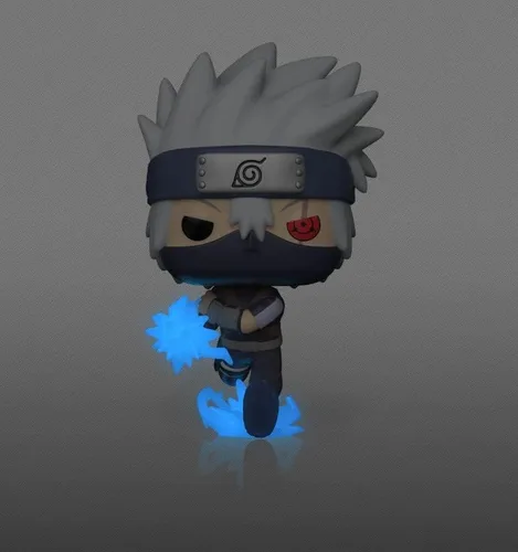 Vista 3 de Funko Pop! Naruto Shippuden - Kakashi Hatake con Chidori Chase - (AAA Anime Exclusive) (BAFPB42354)