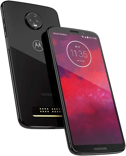 Vista 4 de Motorola Moto Z3 MOTXT192917 para Verizon - 5G actualizable - Cerámica Negro
