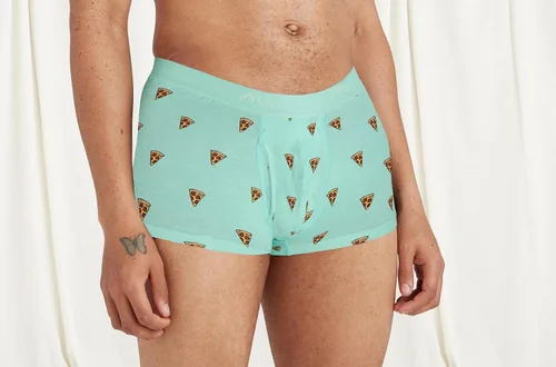Vista 4 de MeUndies Ropa interior elástica de algodón orgánico para hombre con bragueta Tela exclusiva de Tienda