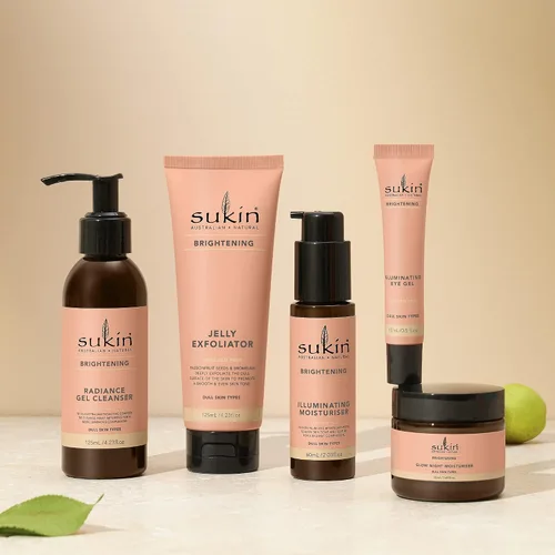 Vista 5 de Sukin Hidratante iluminador iluminador con ciruela Kakadu y vitamina E, 2.03 onzas
