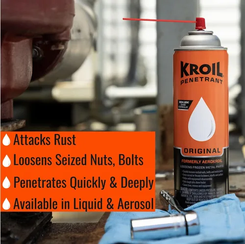 Vista 2 de Kano Kroil aceite penetrante, 8 oz. líquido (Kroil)