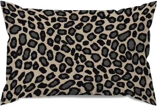 Vista 97 de ArogGeld Funda de cojín con estampado de guepardo negro, estampado de leopardo, animal, decoración de granja, funda de almohada para oficina, coche